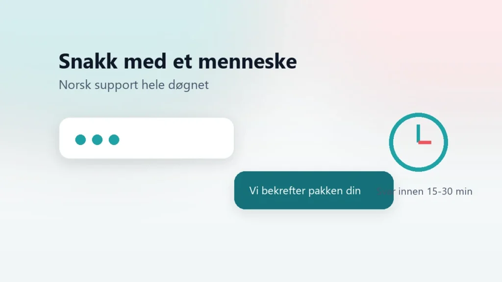 norsk iptv-support hele døgnet på WhatsApp