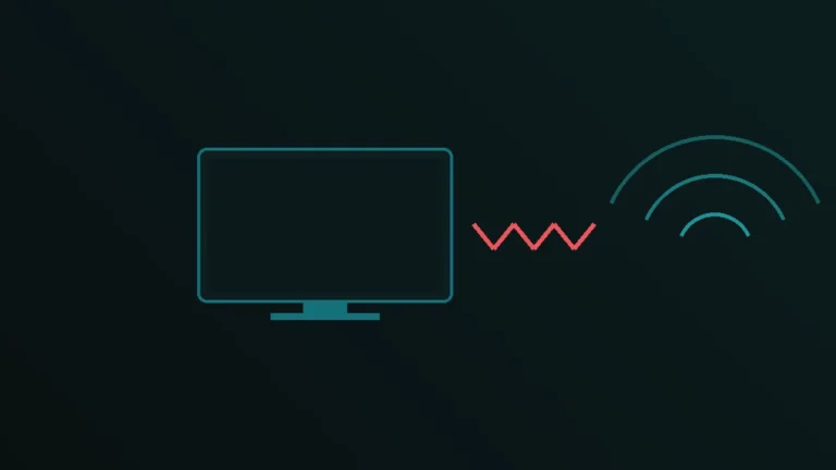 Iptv på smart-tv der signalet faller ut før det når skjermen