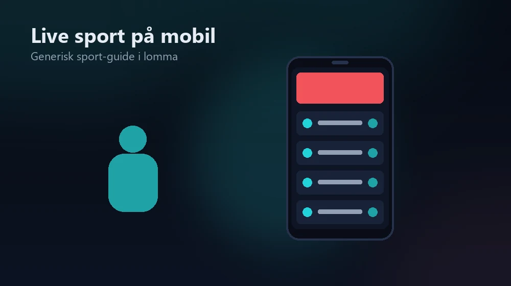 live sport på iptv via mobilapp