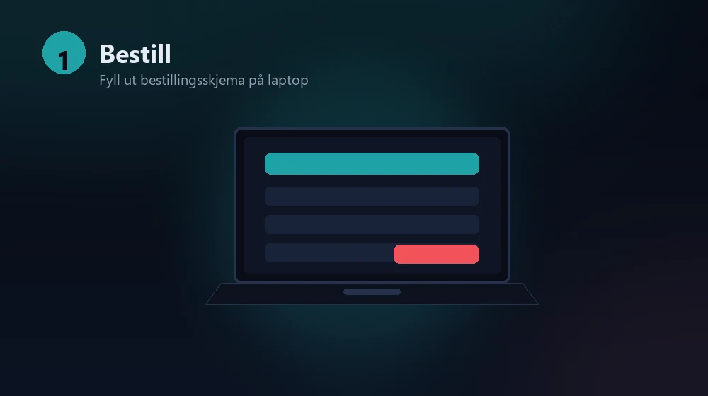 hvordan sette opp iptv steg 1: bestilling