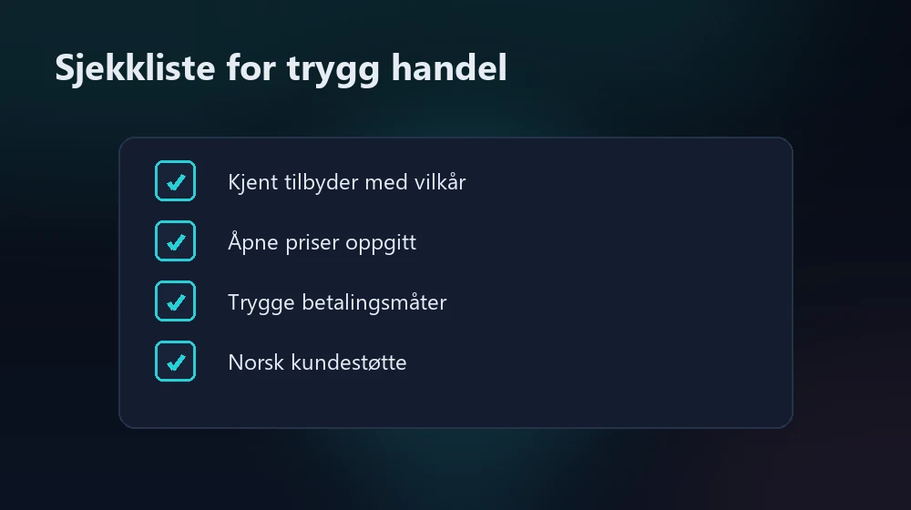 sjekkliste for å bruke iptv trygt og lovlig